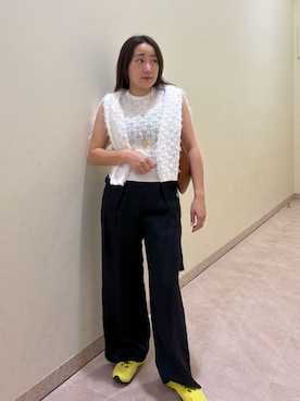 Mila Owenさん(レディース・155cm)の春コーディネート