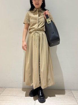 Mila Owenさん(レディース・161cm)の春コーディネート