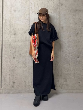 Mila Owenさん（レディース・152cm）の夏コーディネート