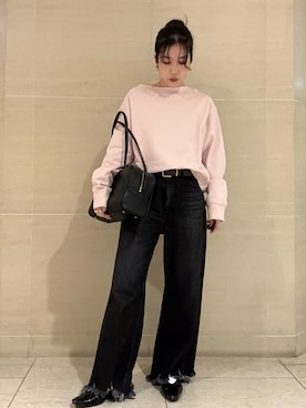 「女子会」｜Mila Owenさん（レディース・155cm）の秋コーディネート