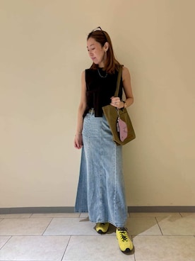 Mila Owenさん(レディース・154cm)の春コーディネート