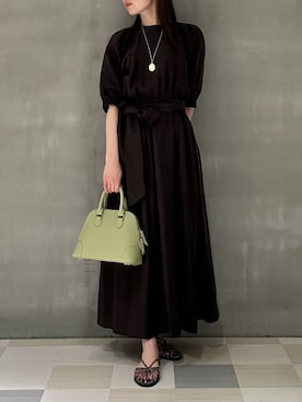 Mila Owenさん（レディース・159cm）の夏コーディネート