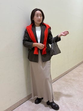 Mila Owenさん(レディース・155cm)の秋コーディネート
