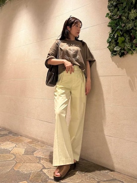 Mila Owenさん(レディース・155cm)の春コーディネート