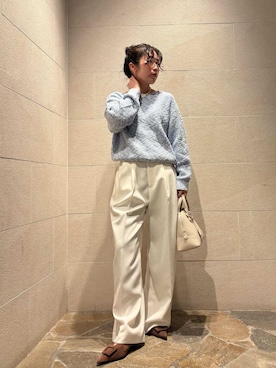 Mila Owenさん(レディース・155cm)の冬コーディネート