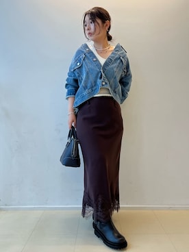 Mila Owenさん(レディース・155cm)の夏コーディネート