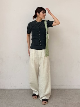 Mila Owenさん(レディース・155cm)の夏コーディネート