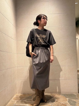 Mila Owenさん（レディース・155cm）の春コーディネート