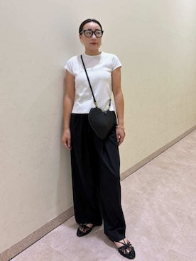Mila Owenさん（レディース・155cm）の夏コーディネート