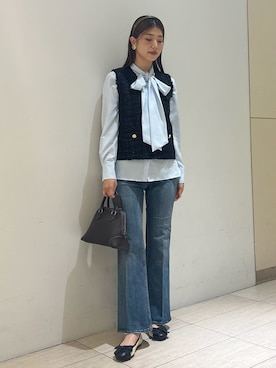 Mila Owenさん(レディース・169cm)の秋コーディネート