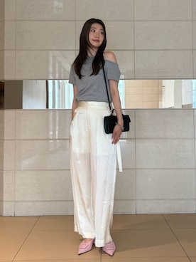 Mila Owenさん(レディース・169cm)の夏コーディネート