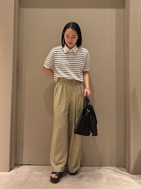 Mila Owenさん（レディース・151cm）の春コーディネート
