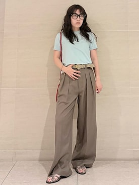 Mila Owenさん(レディース・155cm)の夏コーディネート