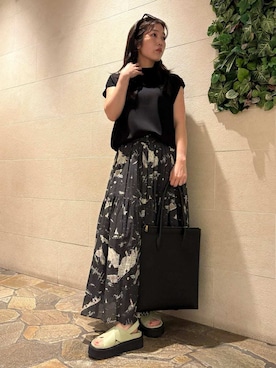 Mila Owenさん(レディース・155cm)の春コーディネート