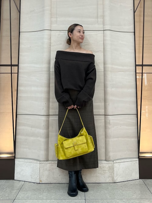 チャンキーヒールストレッチショートブーツ（ブーツ）｜Mila