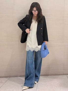 Mila Owenさん(レディース・155cm)の夏コーディネート
