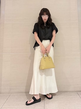 Mila Owenさん（レディース・155cm）の夏コーディネート