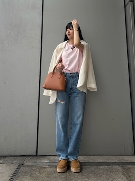Mila Owenさん（レディース・162cm）の春コーディネート