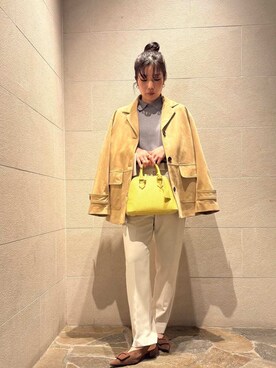 Mila Owenさん（レディース・155cm）の春コーディネート