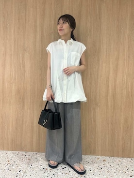 Mila Owenさん(レディース・161cm)の夏コーディネート