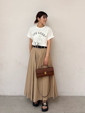 Mila Owenさん(レディース・155cm)の夏コーディネート