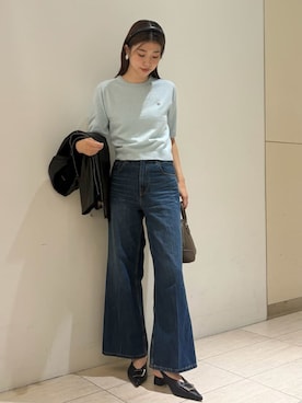 「Mila Owen（ミラオーウェン）のアイテム（パンプス）」を使った、Mila Owenさん（レディース・169cm）の秋コーディネート