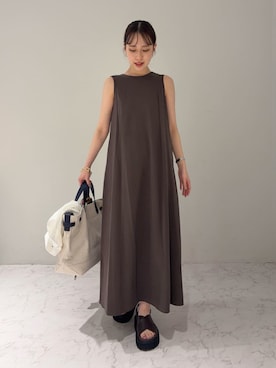 Mila Owenさん(レディース・158cm)の春コーディネート