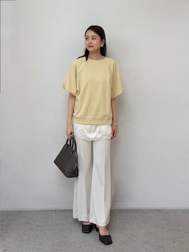 Mila Owenさん(レディース・162cm)の夏コーディネート
