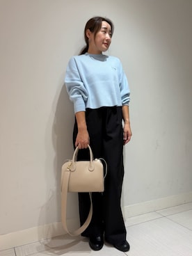 Mila Owenさん（レディース・155cm）の秋コーディネート