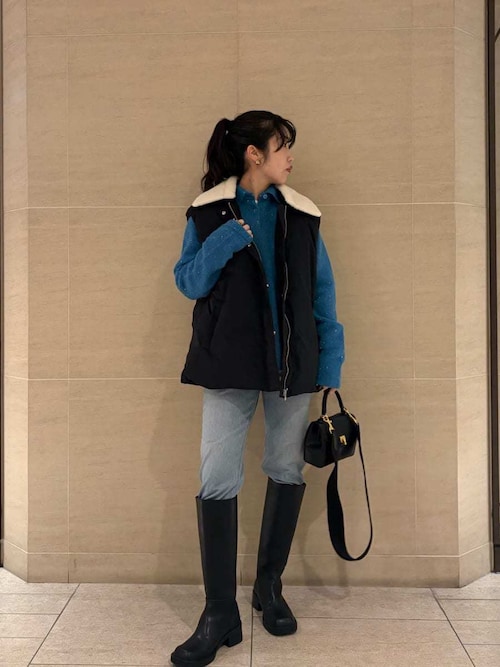 新品・未使用 Ｍila Owen ミラオーウェン ロングブーツ黒 Mila Owen（ミラオーウェン） ロングブーツ 37 ブラック レディース