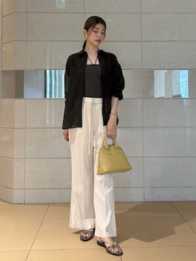 Mila Owenさん(レディース・169cm)の夏コーディネート