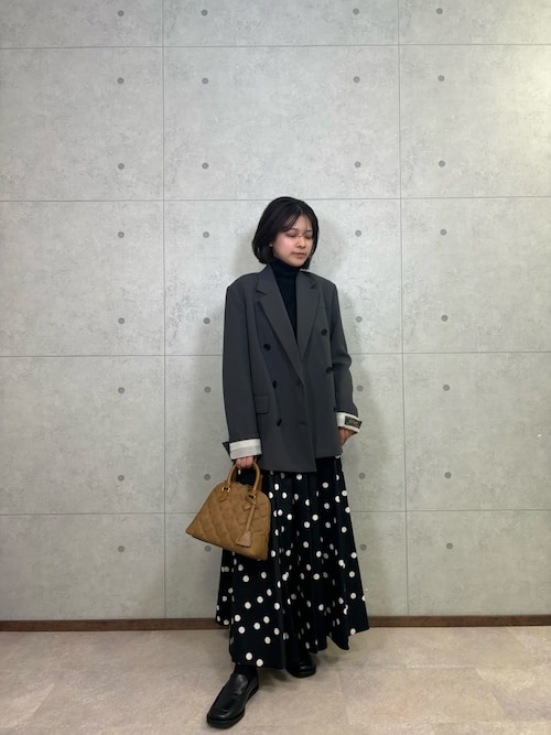 セットアップ対応】ターンバックダブルブレストジャケット（テーラード