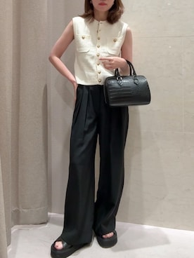 Mila Owenさん(レディース・155cm)の夏コーディネート