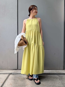 Mila Owenさん(レディース・156cm)の夏コーディネート