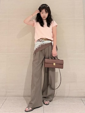 Mila Owenさん(レディース・155cm)の夏コーディネート