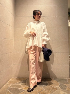 Mila Owenさん（レディース・155cm）の春コーディネート