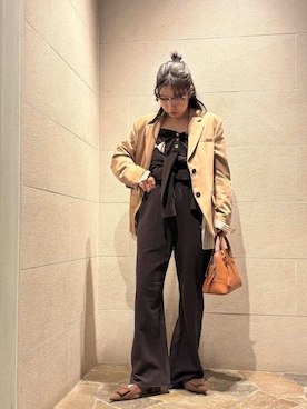 Mila Owenさん（レディース・155cm）の春コーディネート