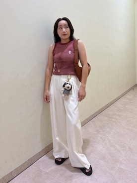 Mila Owenさん(レディース・155cm)の夏コーディネート