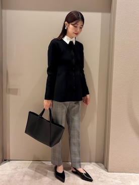 Mila Owenさん(レディース・169cm)の秋コーディネート