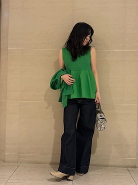 Mila Owenさん(レディース・155cm)の冬コーディネート