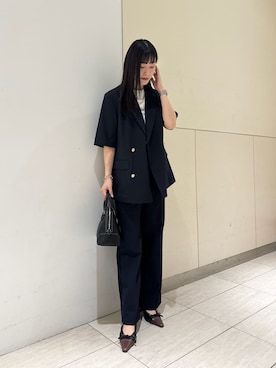 Mila Owenさん（レディース・163cm）の春コーディネート