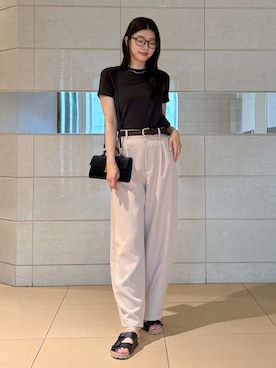 Mila Owenさん(レディース・169cm)の夏コーディネート