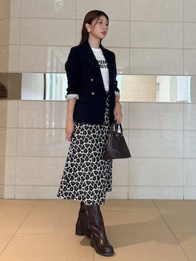 Mila Owenさん(レディース・169cm)の夏コーディネート