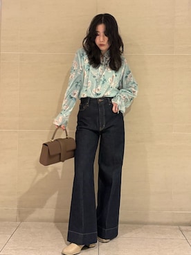 Mila Owenさん(レディース・155cm)の冬コーディネート