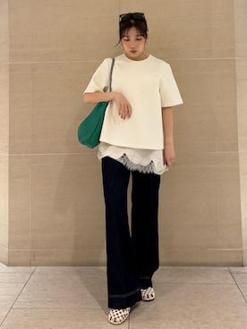 Mila Owenさん(レディース・155cm)の春コーディネート