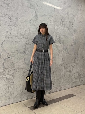 Mila Owenさん(レディース・162cm)の春コーディネート