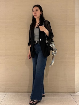 Mila Owenさん(レディース・160cm)の夏コーディネート