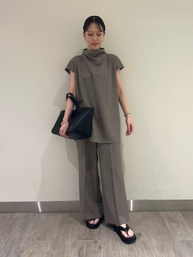 Mila Owenさん(レディース・158cm)の夏コーディネート