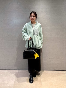 Mila Owenさん（レディース・153cm）の冬コーディネート