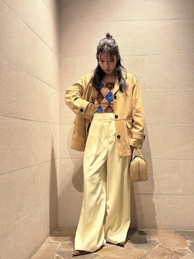 Mila Owenさん（レディース・155cm）の春コーディネート